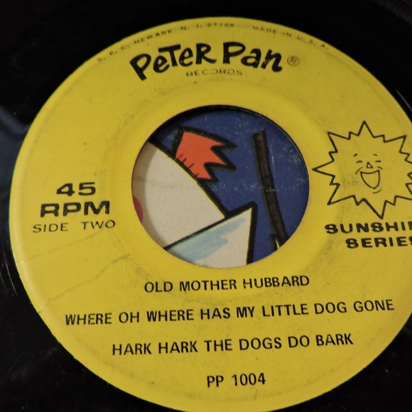 HUMPTY DUMPTY - PETER PAN RECORDS  45 rpm Children's songs BONUS DISCOUNT W/ 4 - Picture 7 of 10